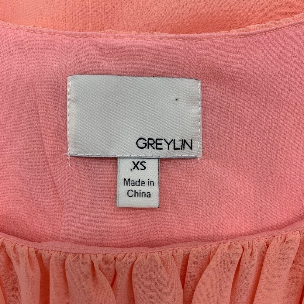 Greylin Anthropologie Peach Tank Dress - Picture 4 of 6
